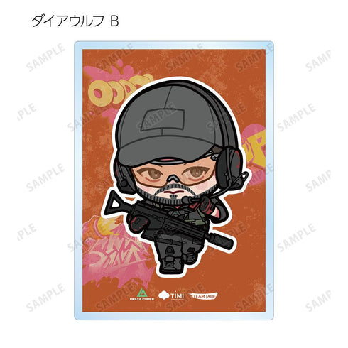 『Delta Force』トレーディングアクリルカード(単位/BOX)
